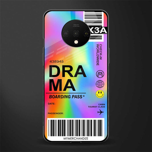 drama glass case for oneplus 7t image