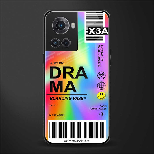 drama back phone cover | glass case for oneplus 10r 5g