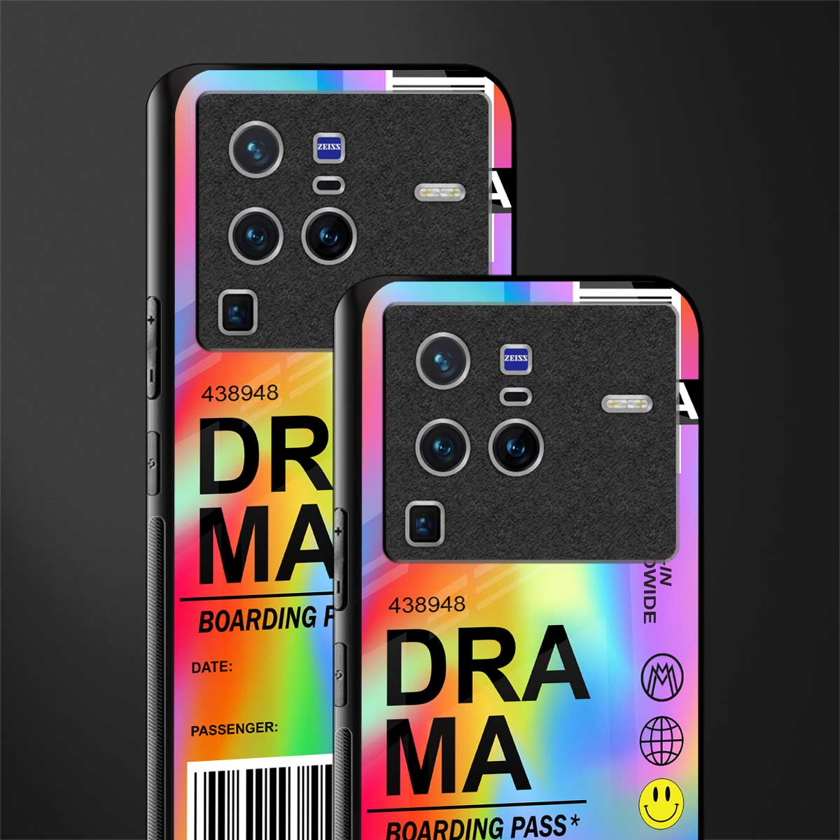 drama glass case for vivo x80 pro 5g image-2