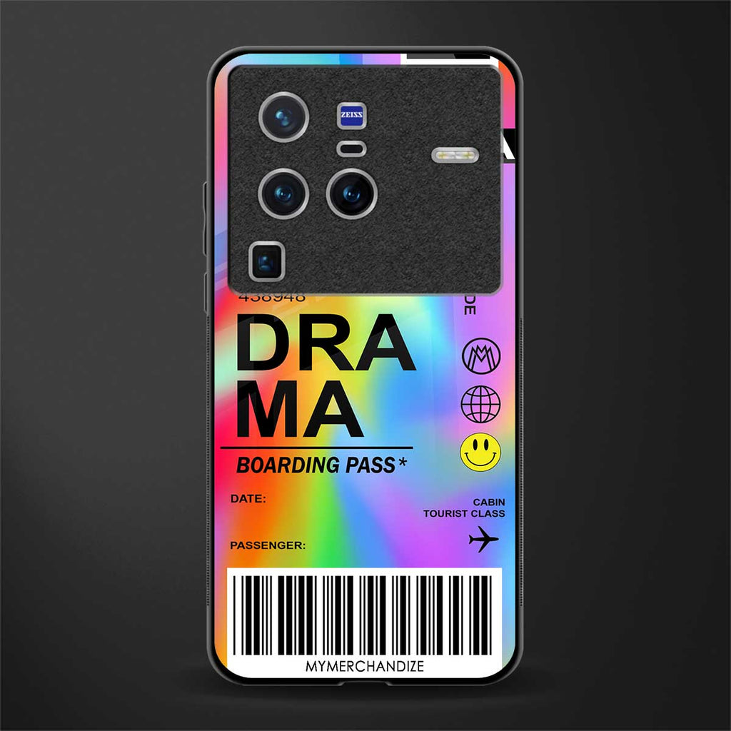 drama glass case for vivo x80 pro 5g image