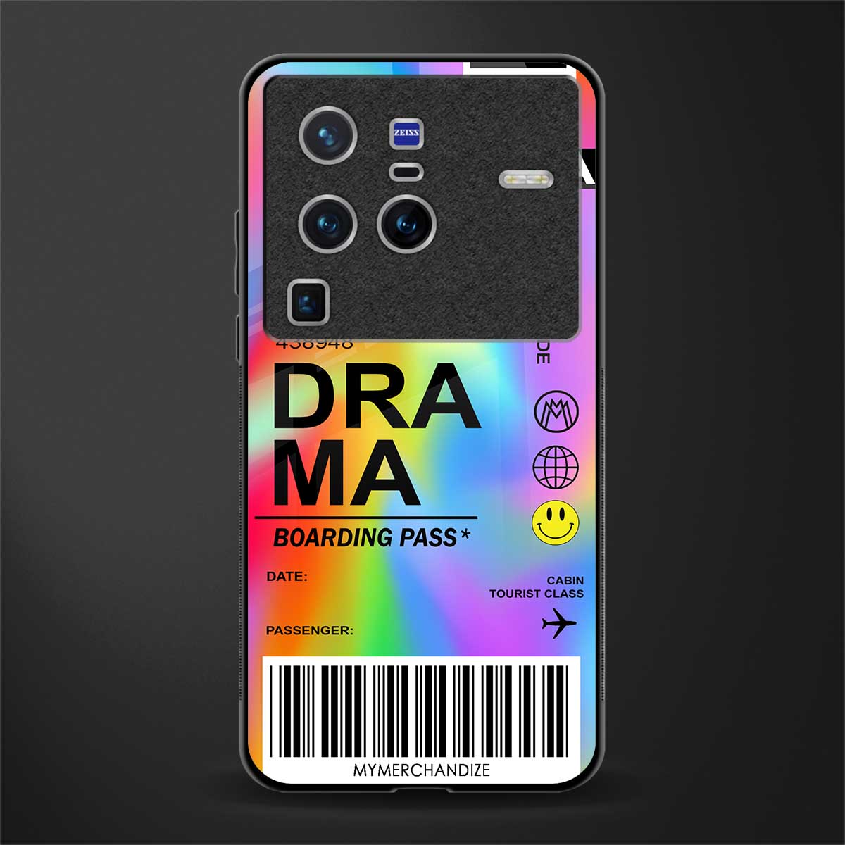 drama glass case for vivo x80 pro 5g image