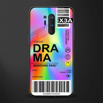 drama glass case for oneplus 8 pro image