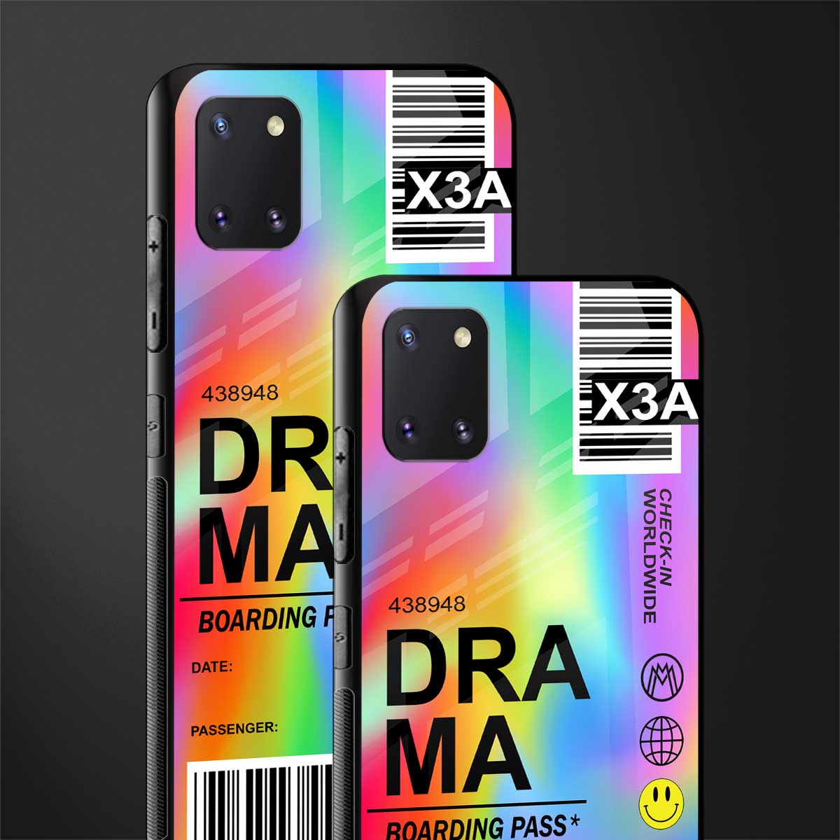 drama glass case for samsung a81 image-2