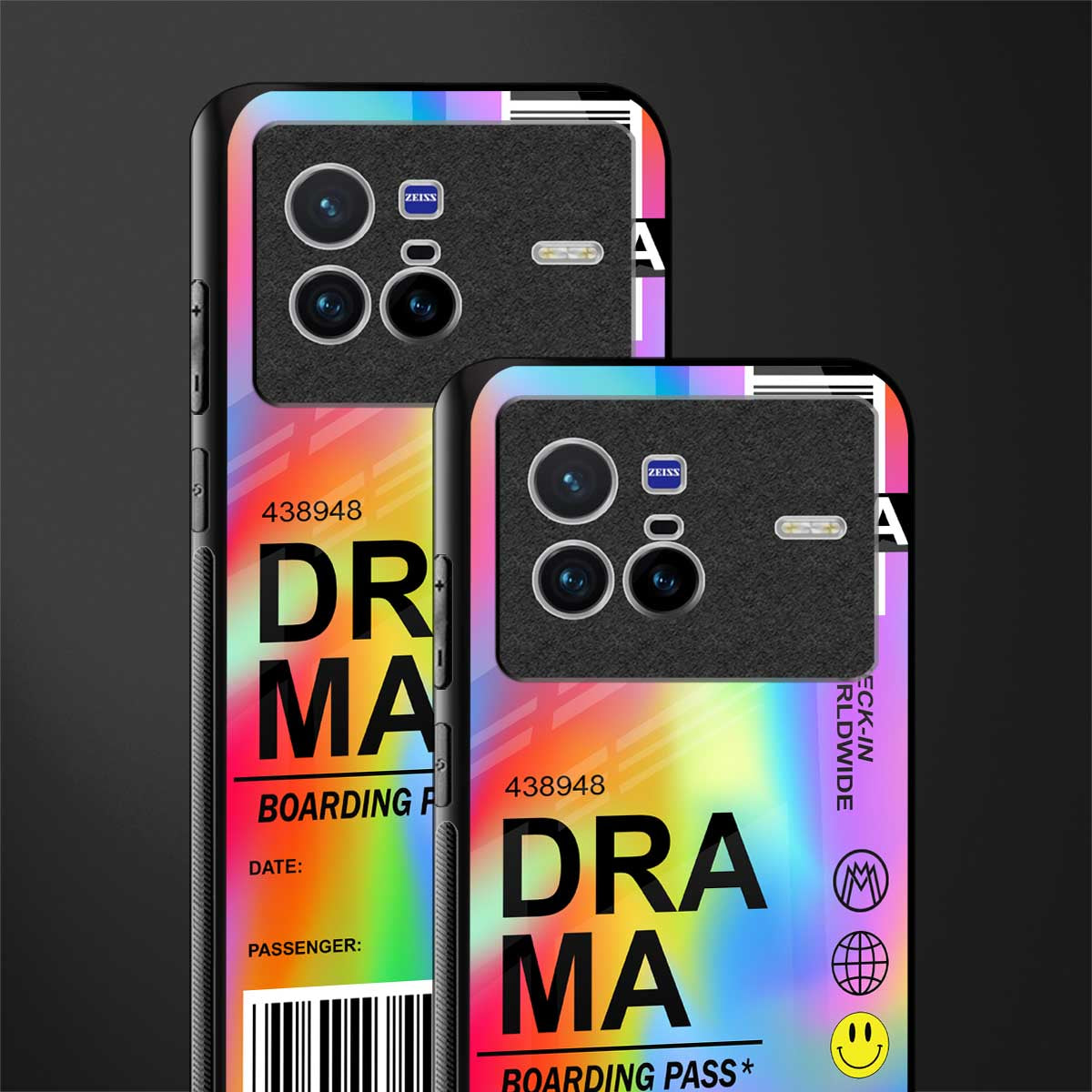 drama glass case for vivo x80 image-2