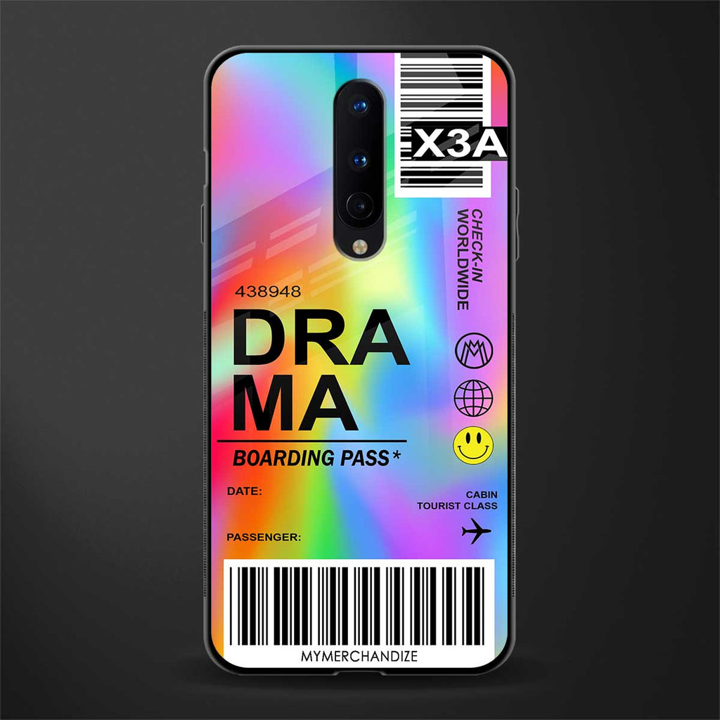 drama glass case for oneplus 8 image