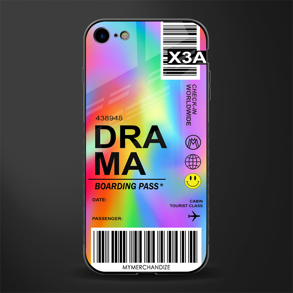 drama glass case for iphone 7 image
