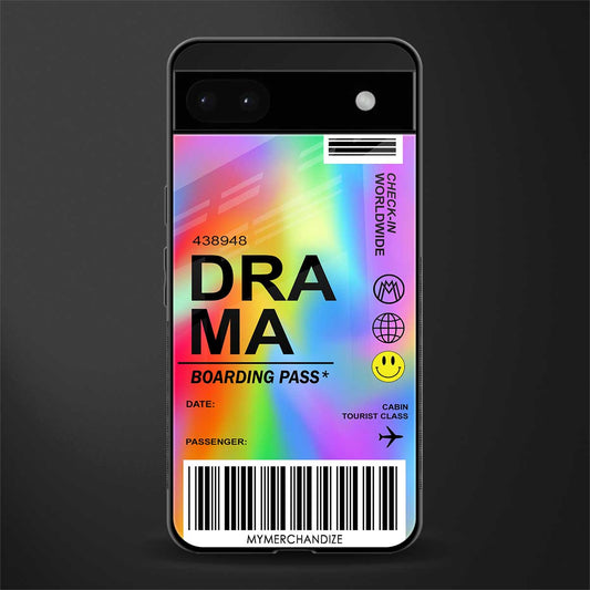 drama back phone cover | glass case for google pixel 6a