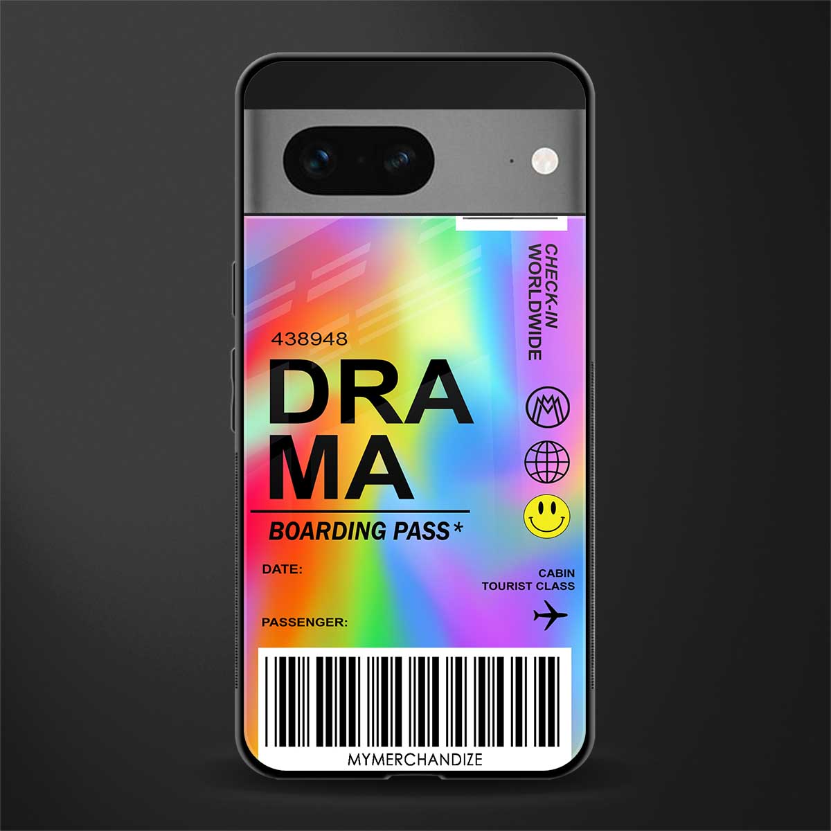 drama back phone cover | glass case for google pixel 7