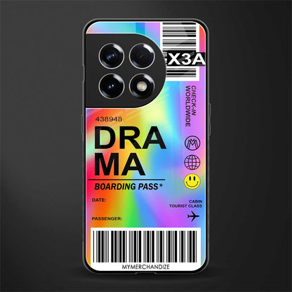 drama back phone cover | glass case for oneplus 11r