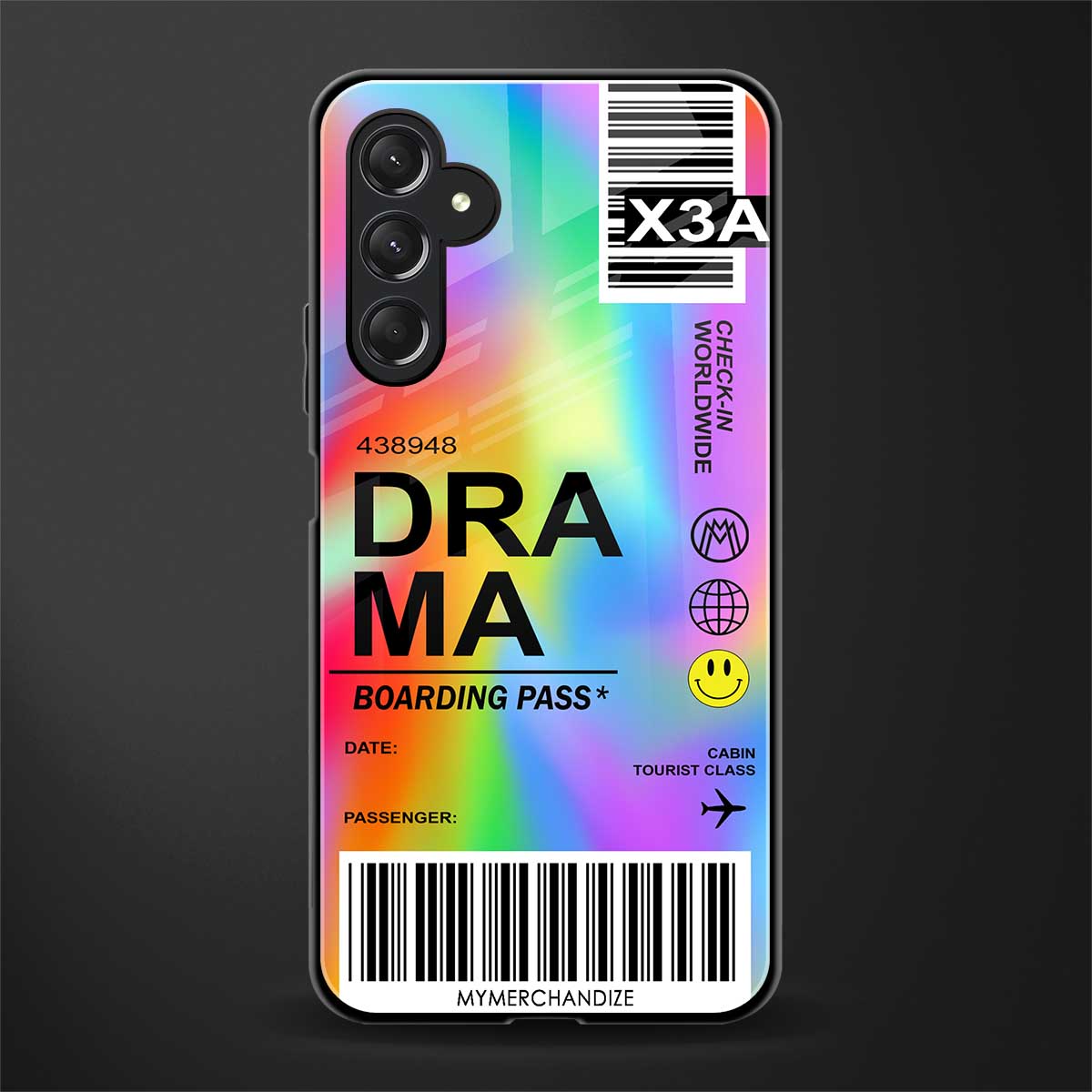 drama back phone cover | glass case for samsun galaxy a24 4g