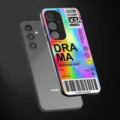 drama back phone cover | glass case for samsung galaxy s23 fe 5g