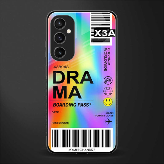 drama back phone cover | glass case for samsung galaxy s23 fe 5g