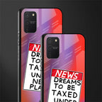 dreams to be taxed glass case for samsung galaxy s10 lite image-2