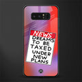 dreams to be taxed glass case for samsung galaxy note 8 image