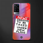 dreams to be taxed glass case for vivo x60 image