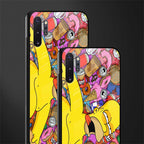 drunk homer simpsons glass case for samsung galaxy note 10 plus image-2