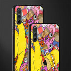drunk homer simpsons glass case for oneplus nord ce 5g image-2