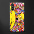 drunk homer simpsons glass case for oneplus nord ce 5g image
