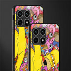 drunk homer simpsons glass case for oneplus 10 pro 5g image-2