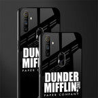 dunder mifflin glass case for realme narzo 10a image-2