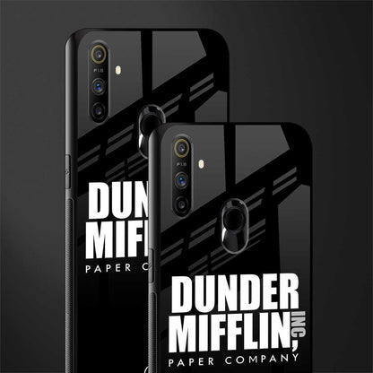 dunder mifflin glass case for realme narzo 10a image-2