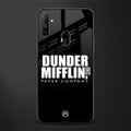 dunder mifflin glass case for realme narzo 10a image