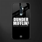dunder mifflin glass case for oppo reno 2f image