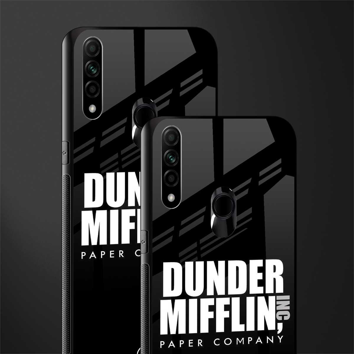 dunder mifflin glass case for oppo a31 image-2