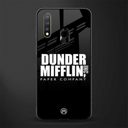 dunder mifflin glass case for vivo y19 image