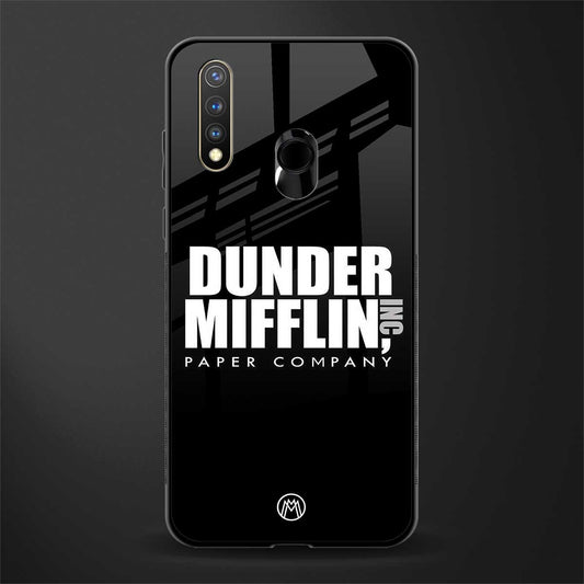 dunder mifflin glass case for vivo y19 image