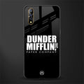 dunder mifflin glass case for vivo s1 image