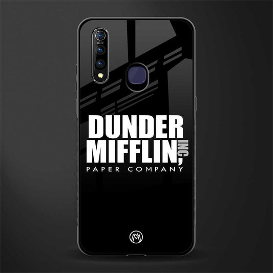 dunder mifflin glass case for vivo z1 pro image