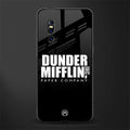 dunder mifflin glass case for vivo v15 pro image
