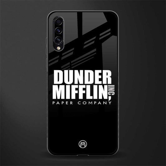 dunder mifflin glass case for samsung galaxy a50 image