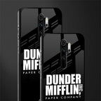 dunder mifflin glass case for redmi note 8 pro image-2