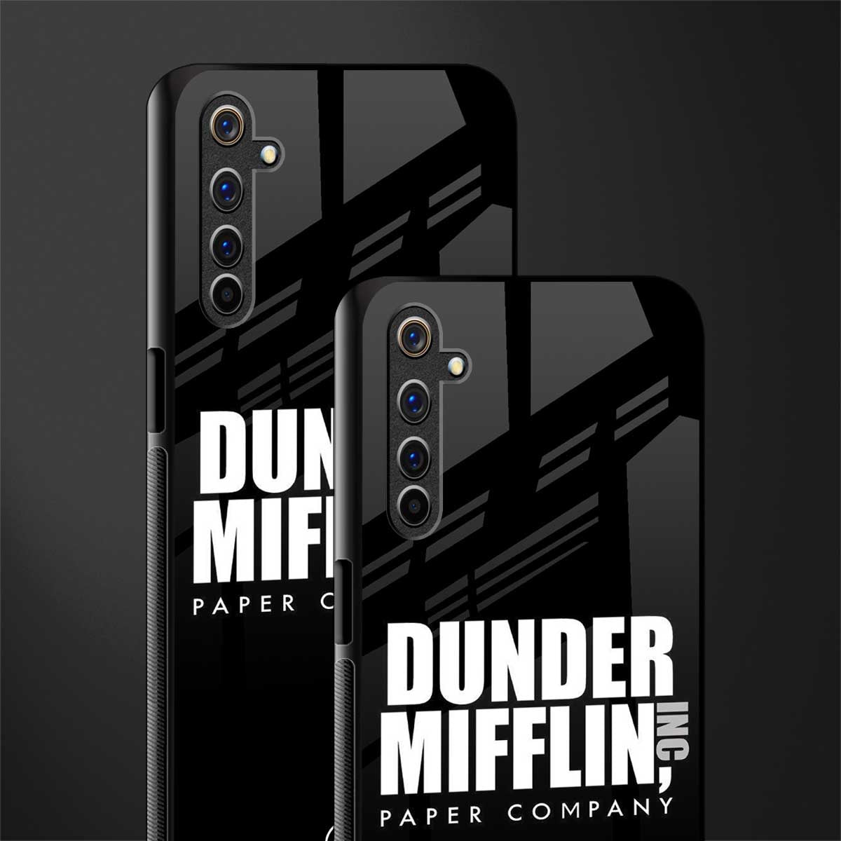 dunder mifflin glass case for realme 6 pro image-2