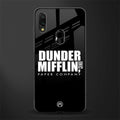 dunder mifflin glass case for redmi y3 image