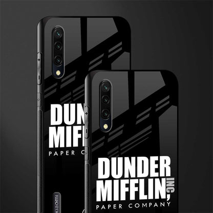 dunder mifflin glass case for mi a3 redmi a3 image-2
