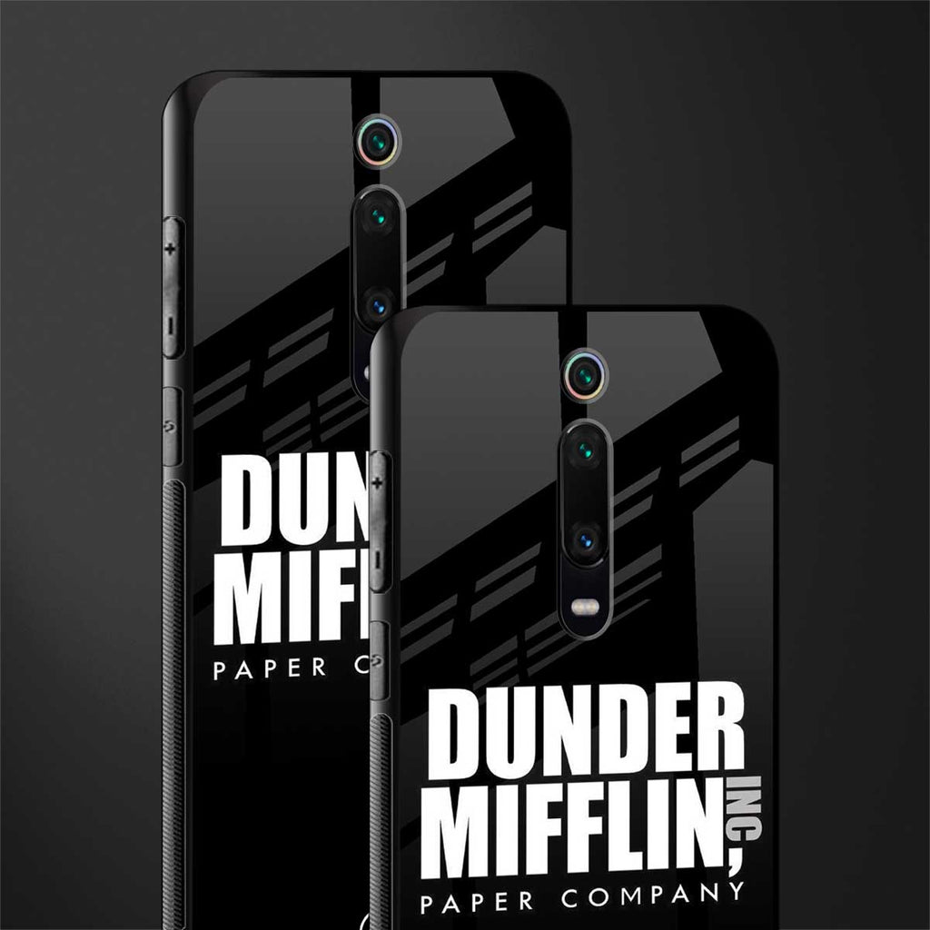dunder mifflin glass case for redmi k20 pro image-2