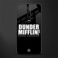 dunder mifflin glass case for redmi k20 image
