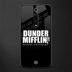 dunder mifflin glass case for redmi k20 pro image