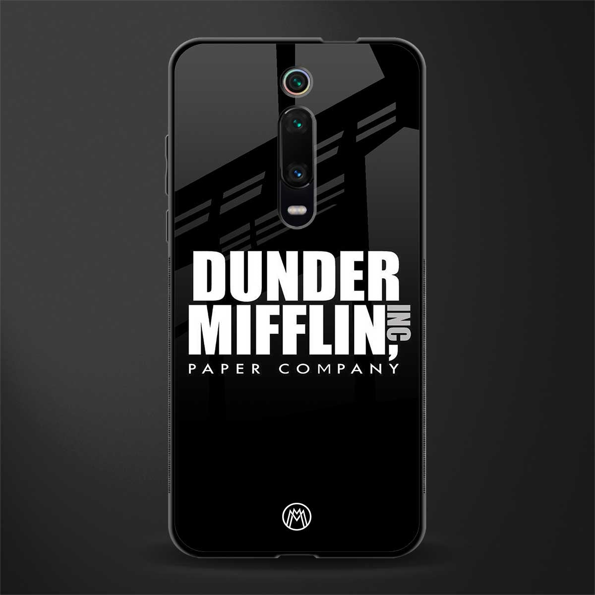 dunder mifflin glass case for redmi k20 pro image