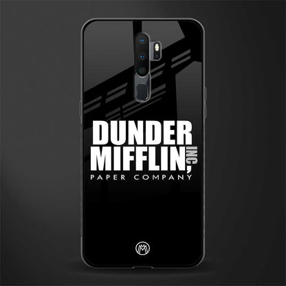 dunder mifflin glass case for oppo a5 2020 image