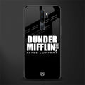 dunder mifflin glass case for oppo a9 2020 image