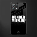 dunder mifflin glass case for mi 11 lite image