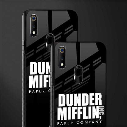 dunder mifflin glass case for realme 3 pro image-2