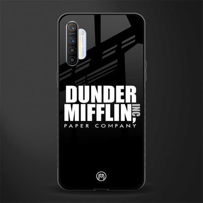 dunder mifflin glass case for realme x2 image