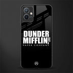 dunder mifflin glass case for vivo t1 5g image