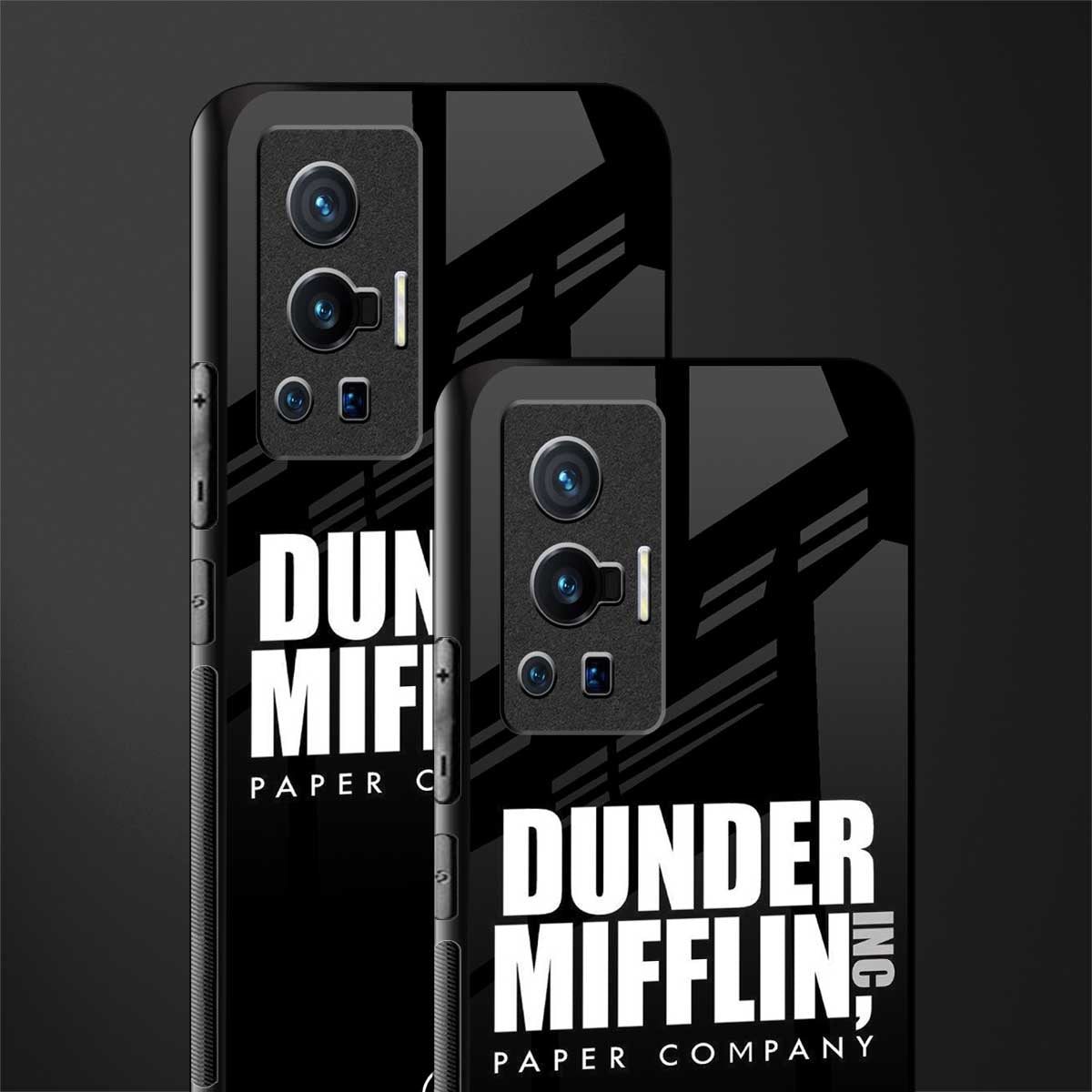 dunder mifflin glass case for vivo x70 pro image-2