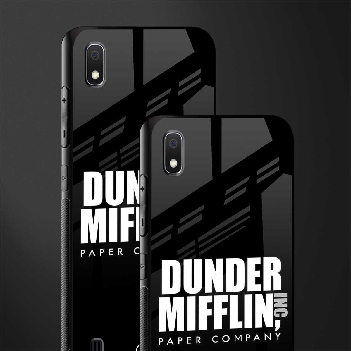 dunder mifflin glass case for samsung galaxy a10 image-2